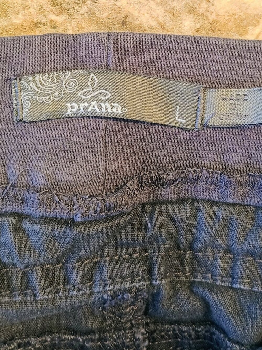 prAna Women's Gray Cargo Utility Skirt Drawstring Outdoor Hiking Size Large - Picture 4 of 10